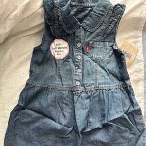 NWT Levi's dress size 4T